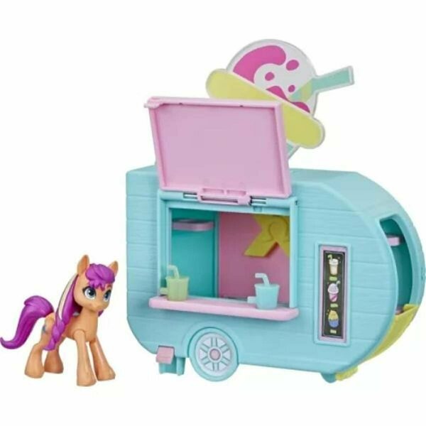 Hasbro My Little Pony Sunny Starscout Smoothie Truck Toy - 3 Piece HSBF6339